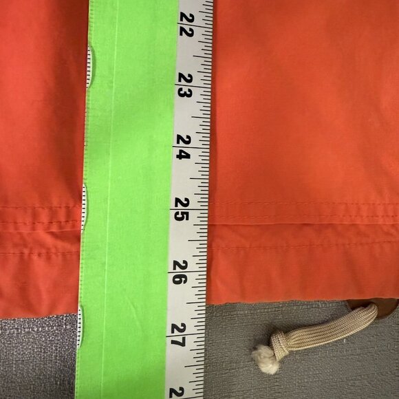 Polo Ralph Lauren Full Zip Oiled Cloth Orange Hooded Sport Jacket Medium Utility - Picture 16 of 16